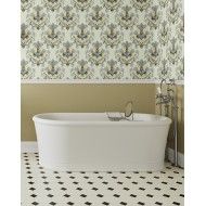 Celine Petite Bathtub in White White-Tec 168LxH60xD78.5 DEVON&DEVON - 1