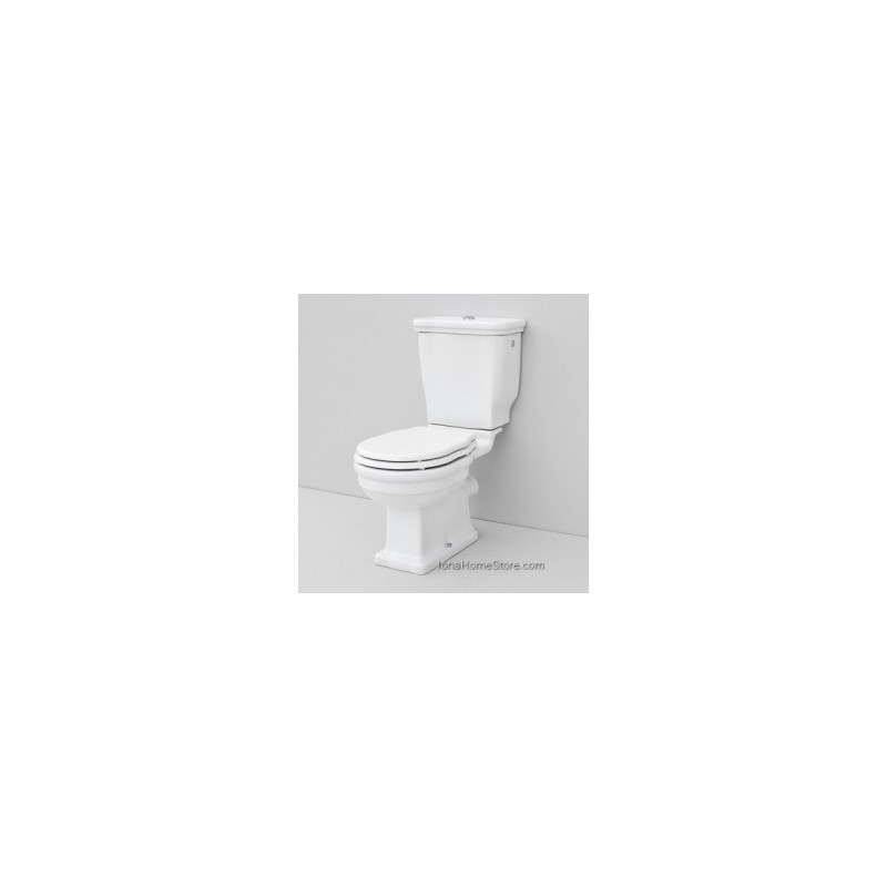 ARTCERAM HERMITAGE "P"   TRAP CLOSE-COUPLED WC  HEV004/HEV008 + CERAMIC CISTERN+DOBLE FLOW DOSCHARGE
