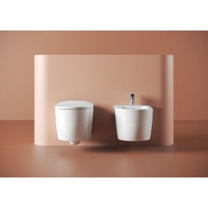 BIDET SUSPENDU ARTCERAM MONET + KIT DE FIXATION