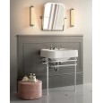 Single Memphis Console for Basin blues L71xH88,3xD56,5 with legs finish White DEVON&DEVON - 1