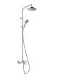 Hansgrohe VERNIS BLEND Showerpipe 200 1jet with thermostatic bath Hansgrohe CHROME