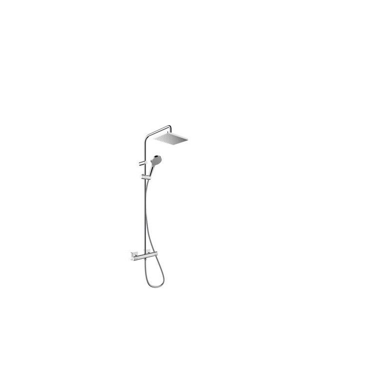 Hansgrohe VERNIS SHAPE Showerpipe 230 1jet with CHROME thermostat
