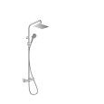 Hansgrohe VERNIS SHAPE Showerpipe 230 1jet mit CHROM Thermostat