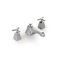 Time Robinetterie pour Lavabo 3 trous avec tirette - Chrome DEVON&DEVON - 1