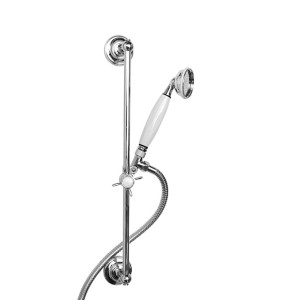 Rail avec douchette et flexible - Chrome DEVON&DEVON - 1