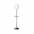 Single Object holder with mirror on pedestal L38,4xH166,5xD31,3 with chrome finish DEVON&DEVON - 1