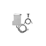 HI-FI Compact Externe Teile für Einfunktions-Thermostatmischer, mit GESSI ON-OFF-Tasten