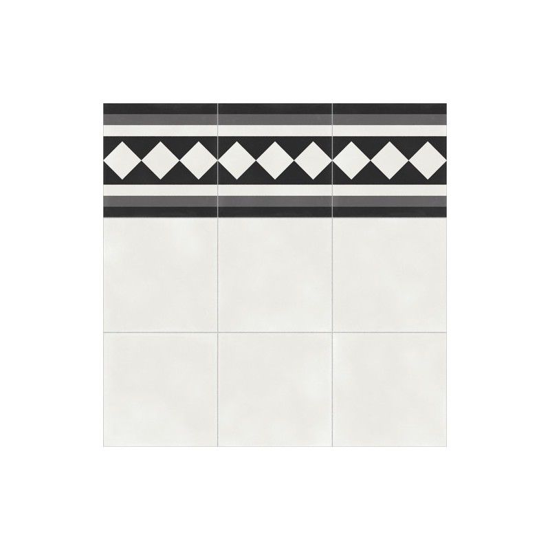 VIENNA WHITE BORDER NATURAL 59,2X59,2 - APARICI APARICI CERAMICA - 1