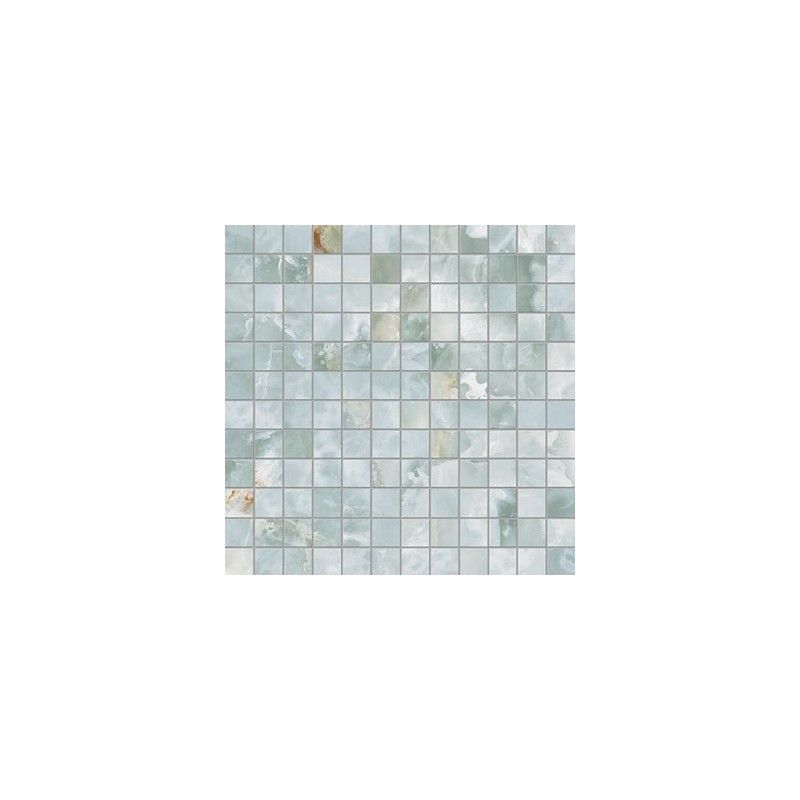 AESTHETICA Blu Mosaik 30x30 Glattes natuerliches rektifiziertes  - LA FAENZA MK.AE AZZ6 30 LA FAENZA - 1