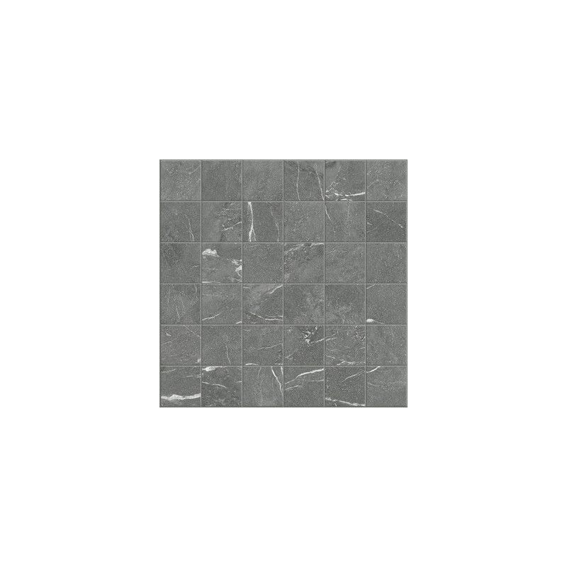 THE ROCK  Mosaique 30x30 Grigio scuro  - Ceramica d'Imola MK.NEGRES6 30 CERAMICA D'IMOLA - 1