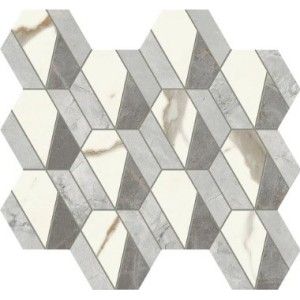 Marvel X Mosaique Hive Hex Rodee  37,2x32,2 - Atlas Concorde AF8Q CERAMICHE ATLAS CONCORDE - 1