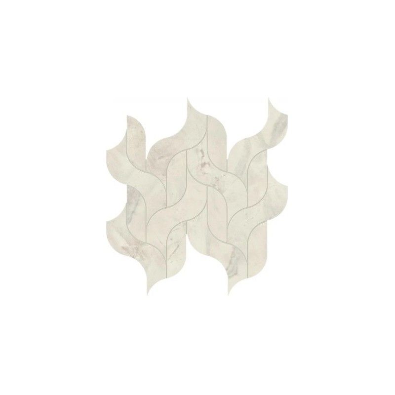 Marvel X Calacatta Perla Mosaico Waterfall Lappato 30,5x27,7 - Atlas Concorde AF8T CERAMICHE ATLAS CONCORDE - 1