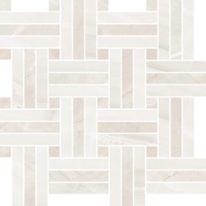 EXTRA MOSAIK INTRECCIO ONICE/BEIGE POLIERT  30X30 - Novabell EXT331L NOVABELL - 1