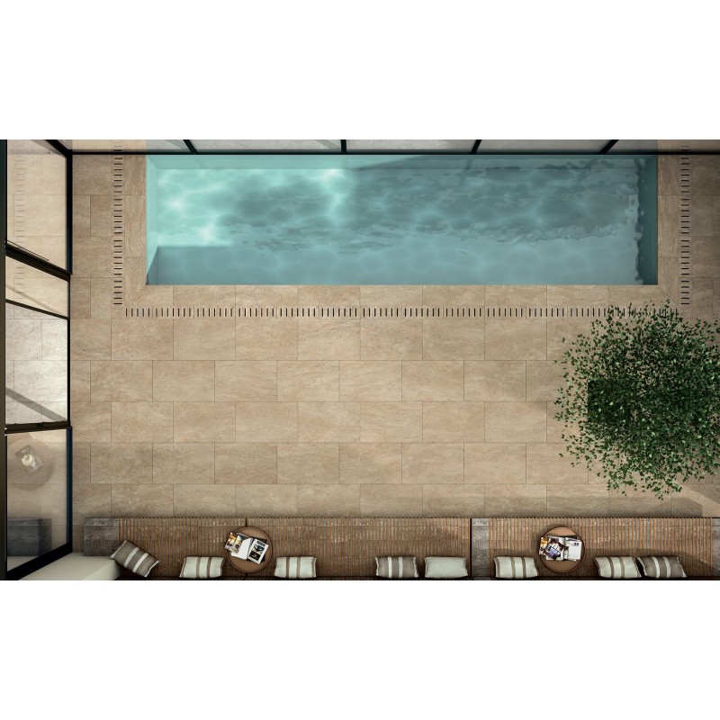 THERMAE CARAMEL 80X80 REKTIFIZIERT 30MM  - Novabell TRM388R NOVABELL - 1