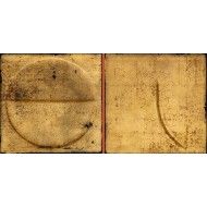 BOTTEGA D ARTE  motivi oro satinato ebano 15X15 - Iris Ceramica 511042 IRIS CERAMICA - 1