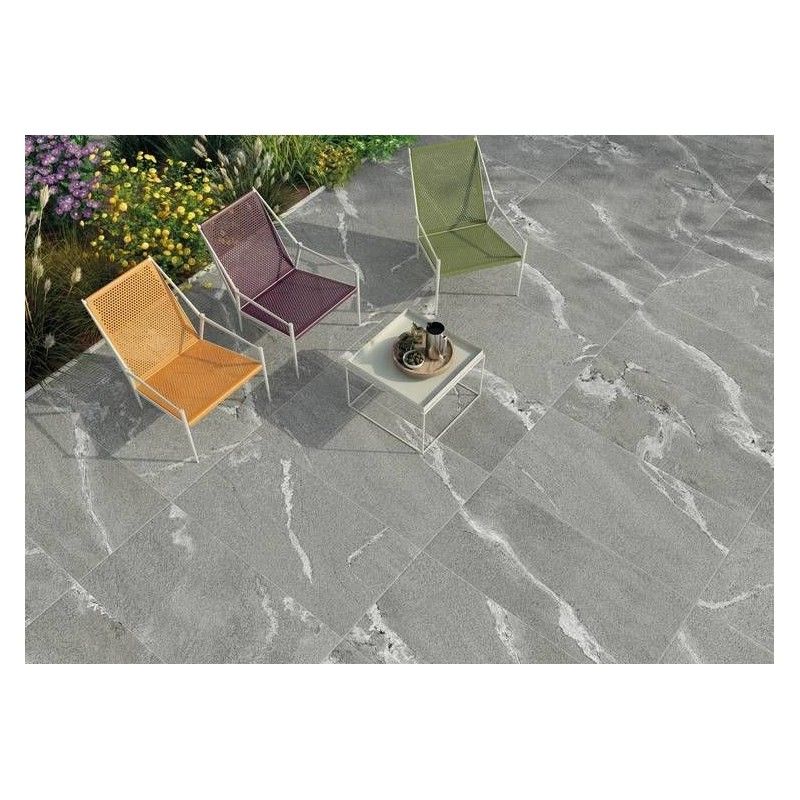 PERCORSI FRAME GNEISS GREY 60X60 ÉPAISSEUR 20 MM  - CERAMICHE KEOPE  GJ2W CERAMICHE  KEOPE  - 1