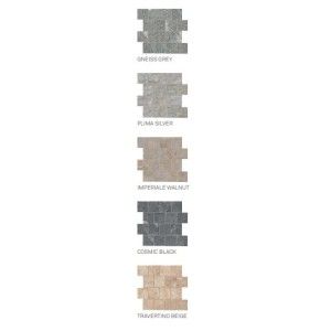 PERCORSI FRAME GNEISS GREY MOSAICO BURRATATO  31X31 DEK - CERAMICHE KEOPE  GJM2 CERAMICHE  KEOPE  - 1