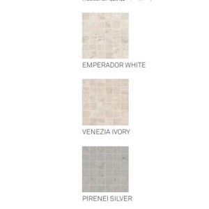 OMNIA EMPERADOR WHITE MOSAICO T5   30X30 ASS - CERAMICHE KEOPE  GKM1 CERAMICHE  KEOPE  - 1