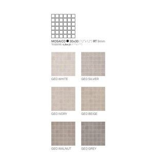 GEO SILVER MOSAICO T5    30X30 ASS - CERAMICHE KEOPE  HJM4 CERAMICHE  KEOPE  - 1