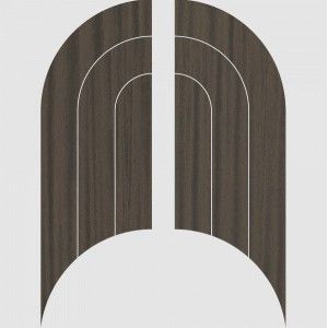 CANAL GRANDE MORO ONDA POLI RECTIFIEE  23,8X49,2 - REFIN  OV31 REFIN - 1