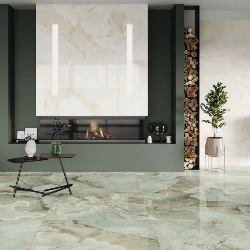 REVES DE REX CERAMICHE JADE GLOSSY 6MM 120X280 RECTIFIED  - REX CERAMICHE  774481 FLORIM LUXURY DESIGN - 1