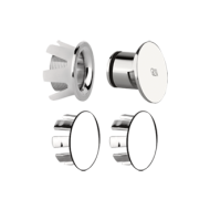 GESSI316 TOTAL LOOK Tappo di finitura scarico troppopieno con tappi laterali copriforo GESSI GESSI SPA  - 2