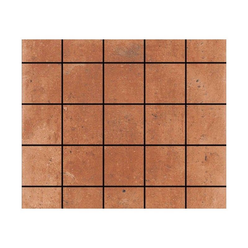 A.MANO ROSSO NATURAL MOSAICO 5X5 29,75X29,75/ - Apavisa APAVISA - 1