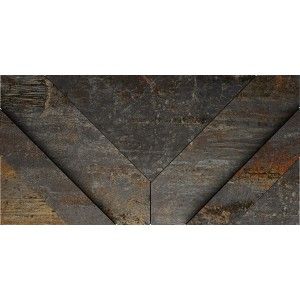 CAST IRON BLACK NATURAL DECOR RAMP 29,75X59,55 - Apavisa APAVISA - 1