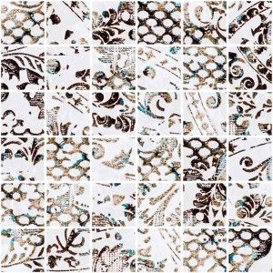 INEDITA WHITE NATURAL MOSAIC 5X5 29,75X29,75/ - Apavisa APAVISA - 1