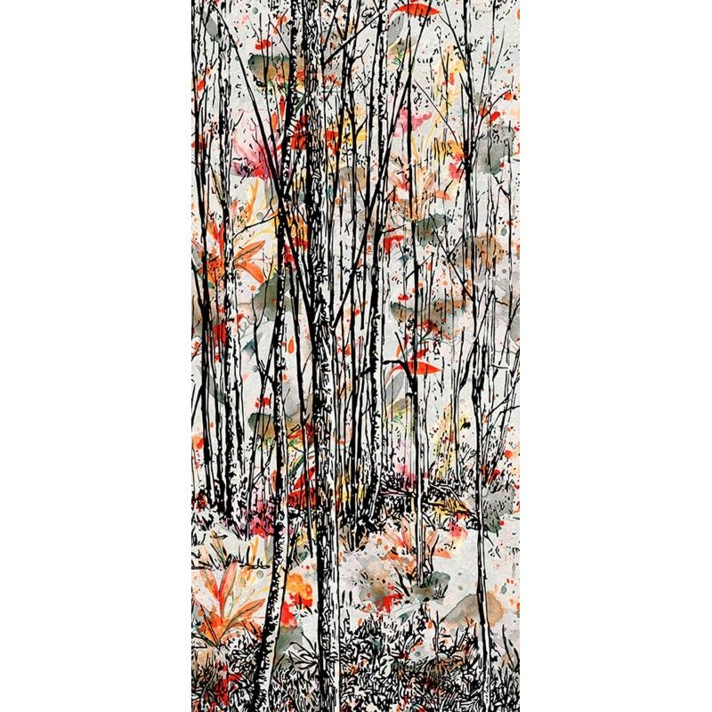INSTINTO WHITE AUTUMN DECORO BL-A 119,3X260 - Apavisa APAVISA - 1