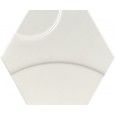 INTUITION WHITE WAVE HEXAGON 25X29 - Apavisa APAVISA - 1