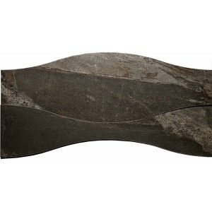 MATERIA BLACK NATURAL RAMP ONDA 18,14X89,46 - Apavisa APAVISA - 1