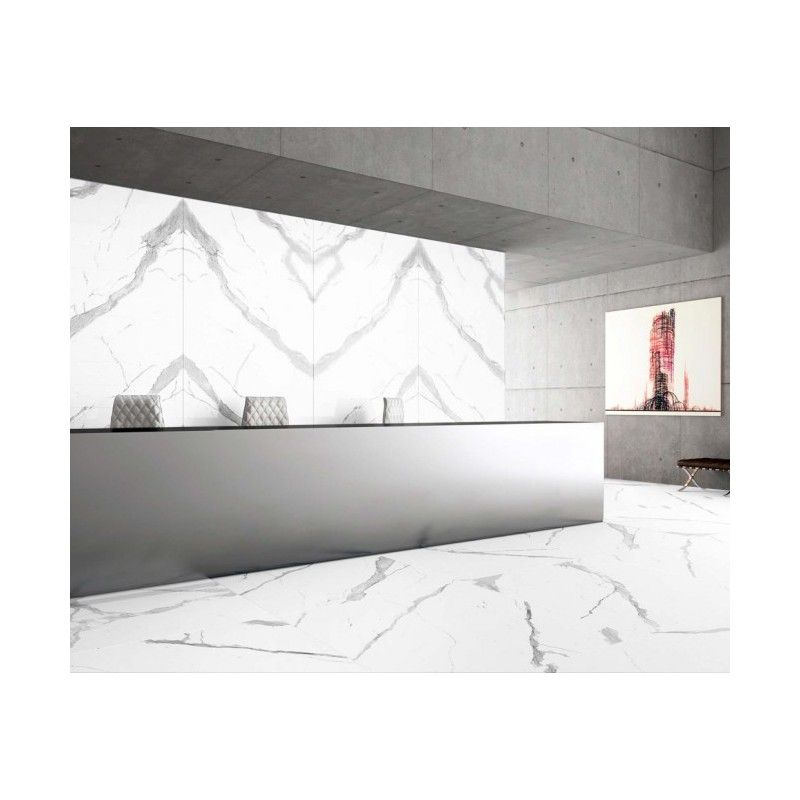 STATUARIO EXTRA WHITE POLISHED BLOCK-B 162X324 - Apavisa APAVISA - 1