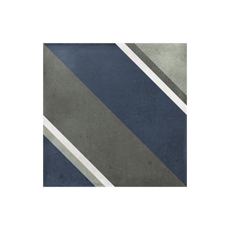 SMALL SMLL TREND DIAGONAL NAVY 10x10  - LA FABBRICA 180239 LA FABBRICA - 1