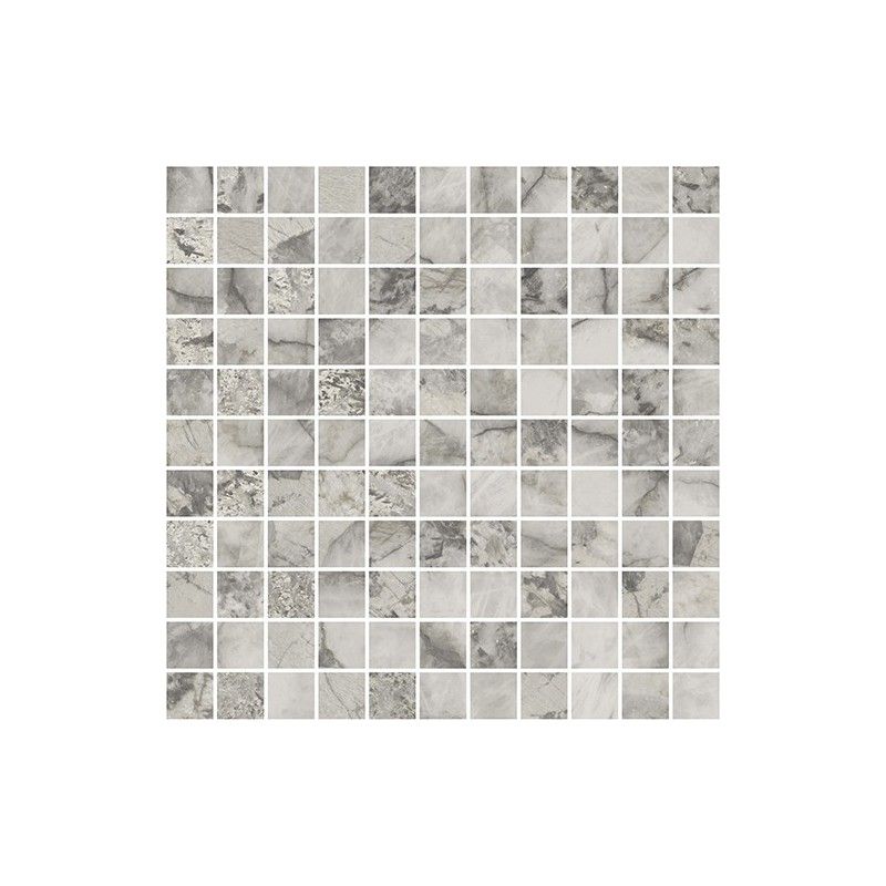 GEMSTONE 30x30  MOSAICO  GEMSTONE GREY  NATURALE  RETTIFICATO  - LA FABBRICA 179125 LA FABBRICA - 1