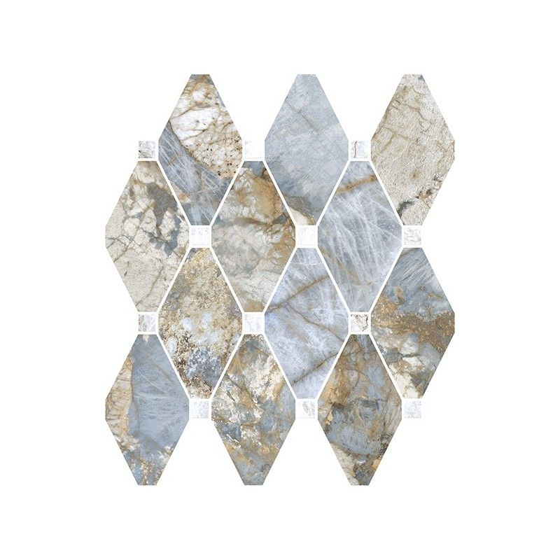 GEMSTONE 30x28  OCTAGONE  GEMSTONE OCEAN LAPPATO  RETTIFICATO  - LA FABBRICA 179141 LA FABBRICA - 1