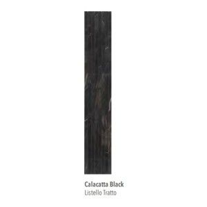 CHARM EXPERIENCE CALACATTA BLACK LIST.TRATTO LAPPED 6MM 120X20 - ITALGRANITI CH03LTL ITALGRANITI GROUP - 1