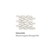 LUX EXPERIENCE STATUARIETTO MOSAIQUE EASAGONO ALLUNGATO MIX 25,5X29,5 - ITALGRANITI MW01MESAM ITALGRANITI GROUP - 1