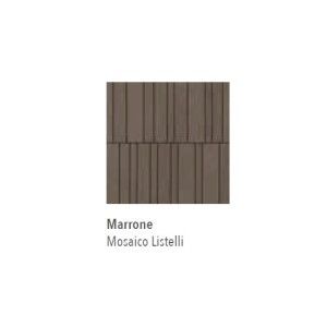 NUANCES MARRONE MOSAICO LISTELLI 30X30 - ITALGRANITI NU08ML ITALGRANITI GROUP - 1