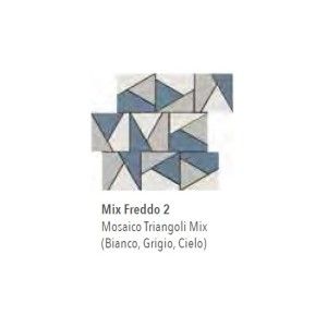 NUANCES MOSAIQUE TRIANGOLI MIX FREDDO 2 30X30 - ITALGRANITI NU00MTGF2 ITALGRANITI GROUP - 1