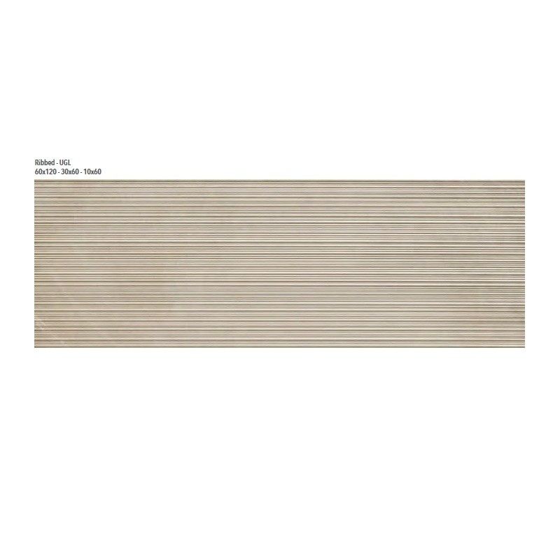 SHALE TAUPE RIBBED RETTIFICATO  30X60 - ITALGRANITI SL0663R ITALGRANITI GROUP - 1