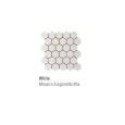 SILVER GR.WHITE MOSAIQUE ESAGONETTA MIX 30X31 - ITALGRANITI SI01MESM ITALGRANITI GROUP - 1