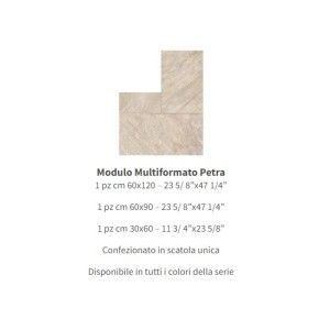 PETRA MODULE PETRA ORO GRIP 60x120  - CASALGRANDE PADANA 13091557 CASALGRANDE PADANA - 1