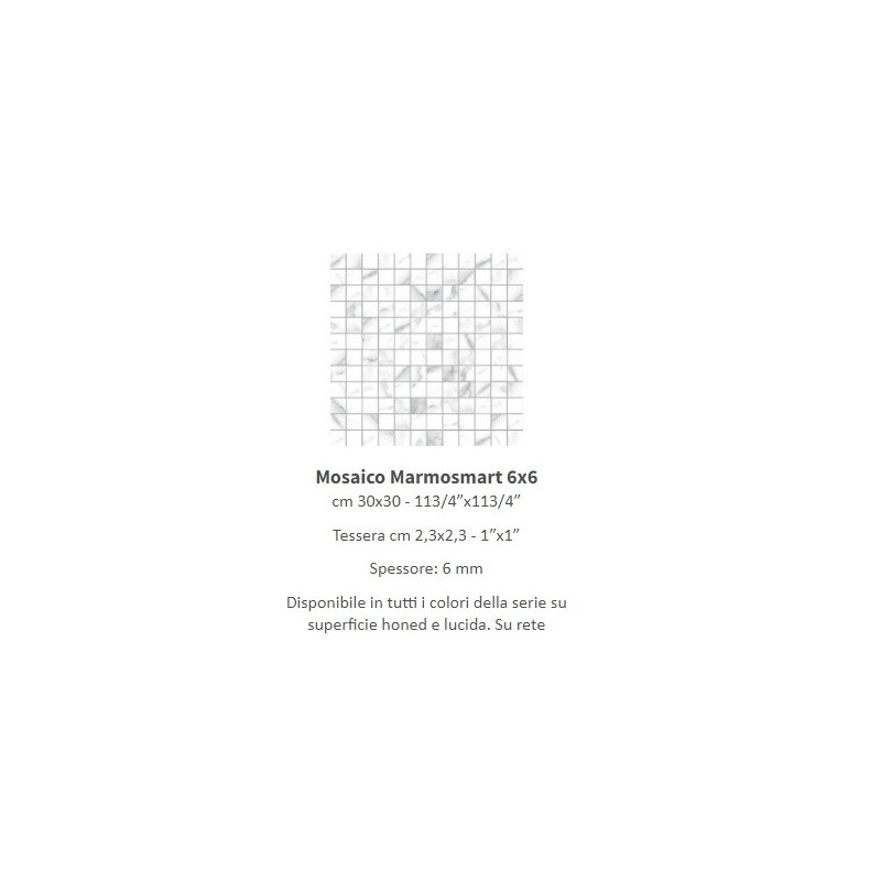 MARMOSMART MOSAICO TIVOLI SMART LUCIDO 30x30 - CASALGRANDE PADANA 12705108 CASALGRANDE PADANA - 1