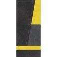 KORIUM  ANTHRACITE YELLOW DIAGONAL A 120X280 - Tonino Lamborghini 167523 TONINO LAMBORGHINI - 1
