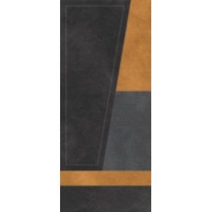 KORIUM  ANTHRACITE ORANGE DIAGONAL A 120X280 - Tonino Lamborghini 167524 TONINO LAMBORGHINI - 1