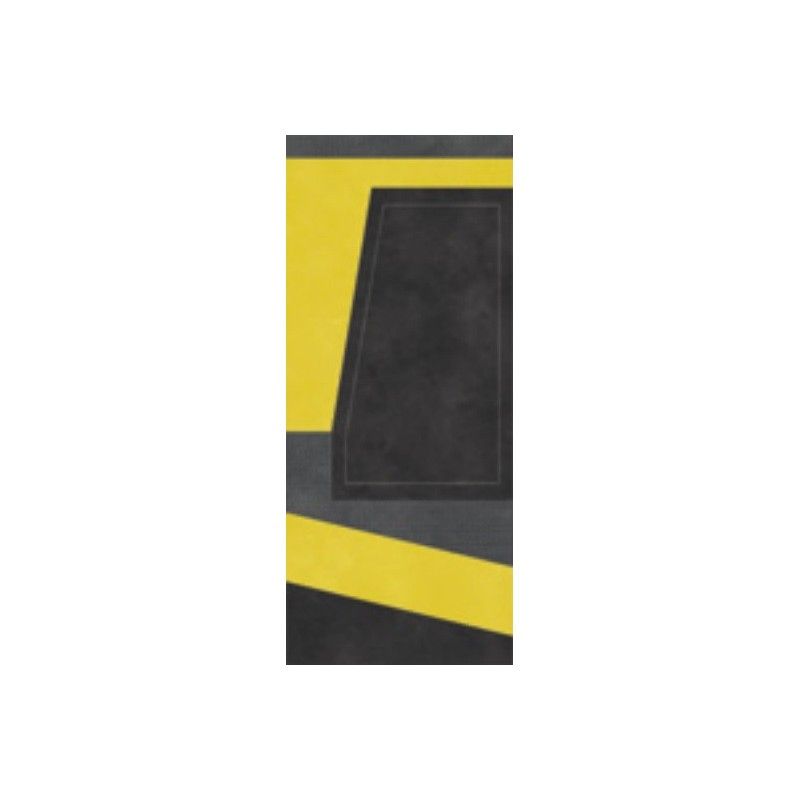 KORIUM  ANTHRACITE YELLOW DIAGONAL C 120X280 - Tonino Lamborghini 167543 TONINO LAMBORGHINI - 1