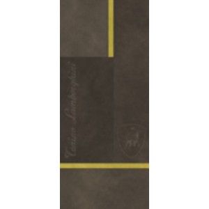 KORIUM  BROWN YELLOW SQUARE LOGO 120X280 - Tonino Lamborghini 167583 TONINO LAMBORGHINI - 1