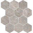 LANDSTONE ESAGONA CIRCLE 30X34  GRAVEL - NOVABELL LST117N NOVABELL - 1