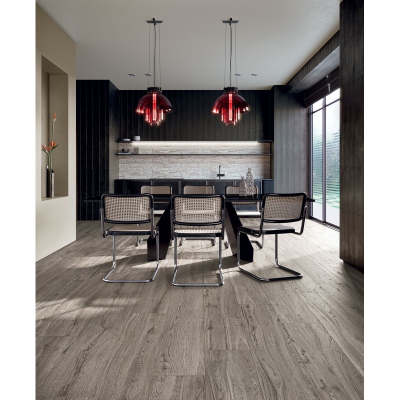 NORDIC WOOD PEPPER FLAMED 20X120 RETTIFICATO  - NOVABELL NDW101RT NOVABELL - 1